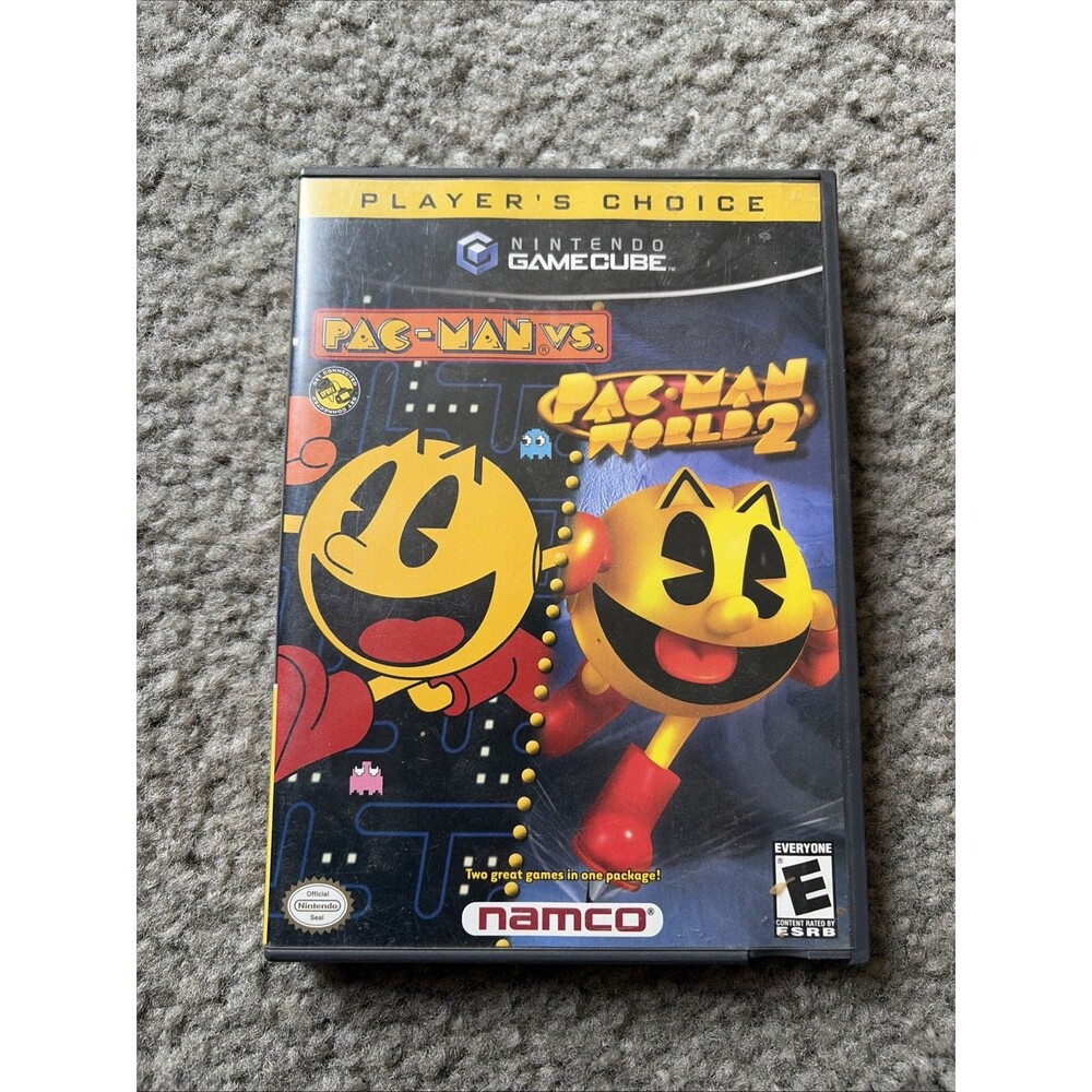 Namco Pac-Man Vs./Pac-Man World 2 Nintendo GameCube Player's Choice E 2003
